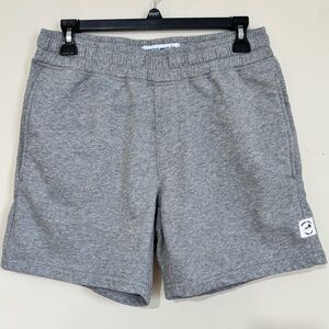 Maamagic Men's S Heather Gray KnitCozy Knitted Pull On Casual Shorts